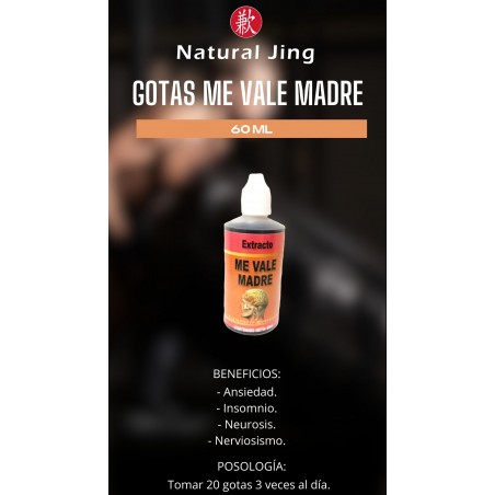 GOTAS ME VALE MADRE 60ML